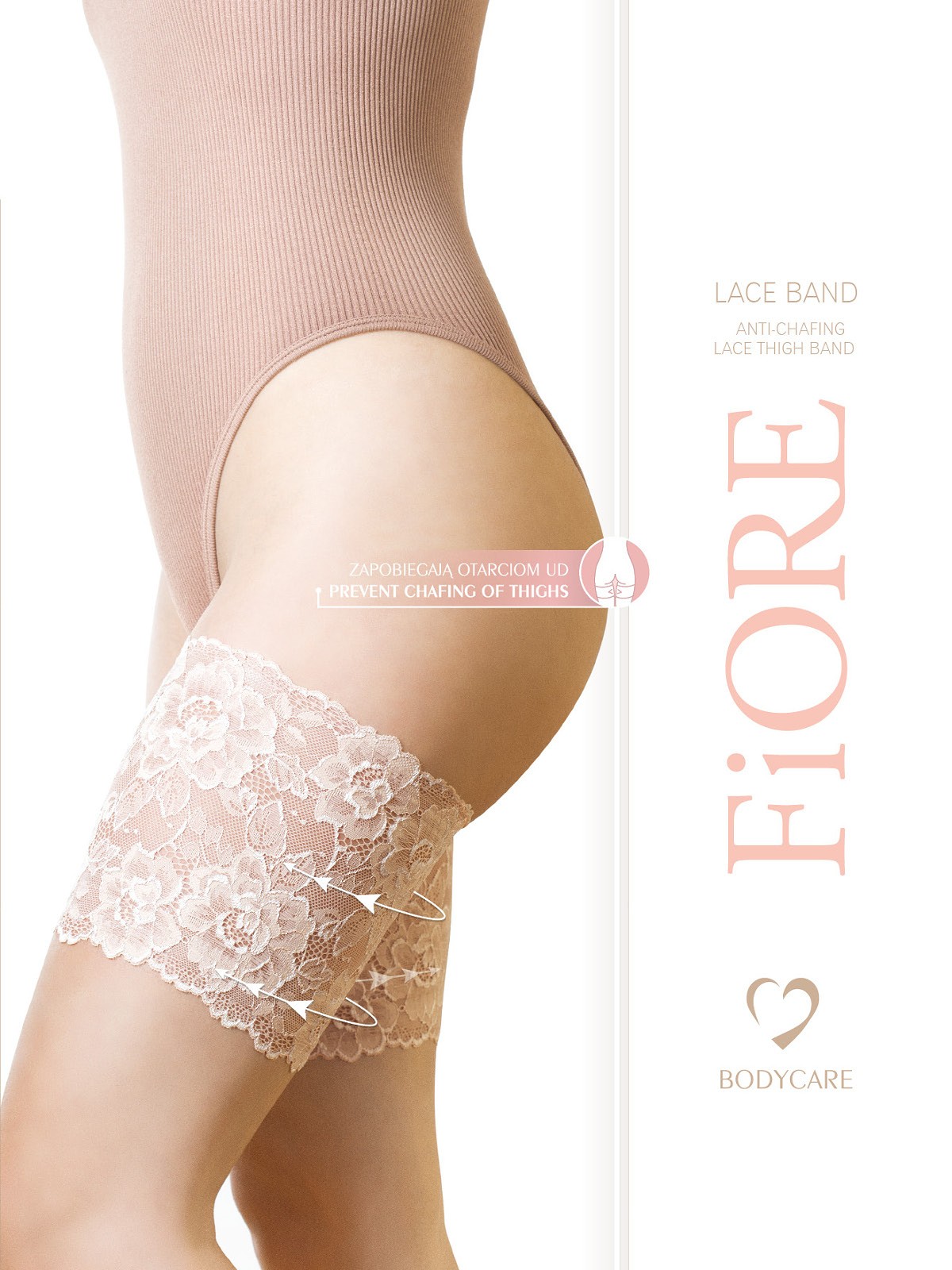 samodržící stehenní pás M 0009 Lace Band (Fiore)