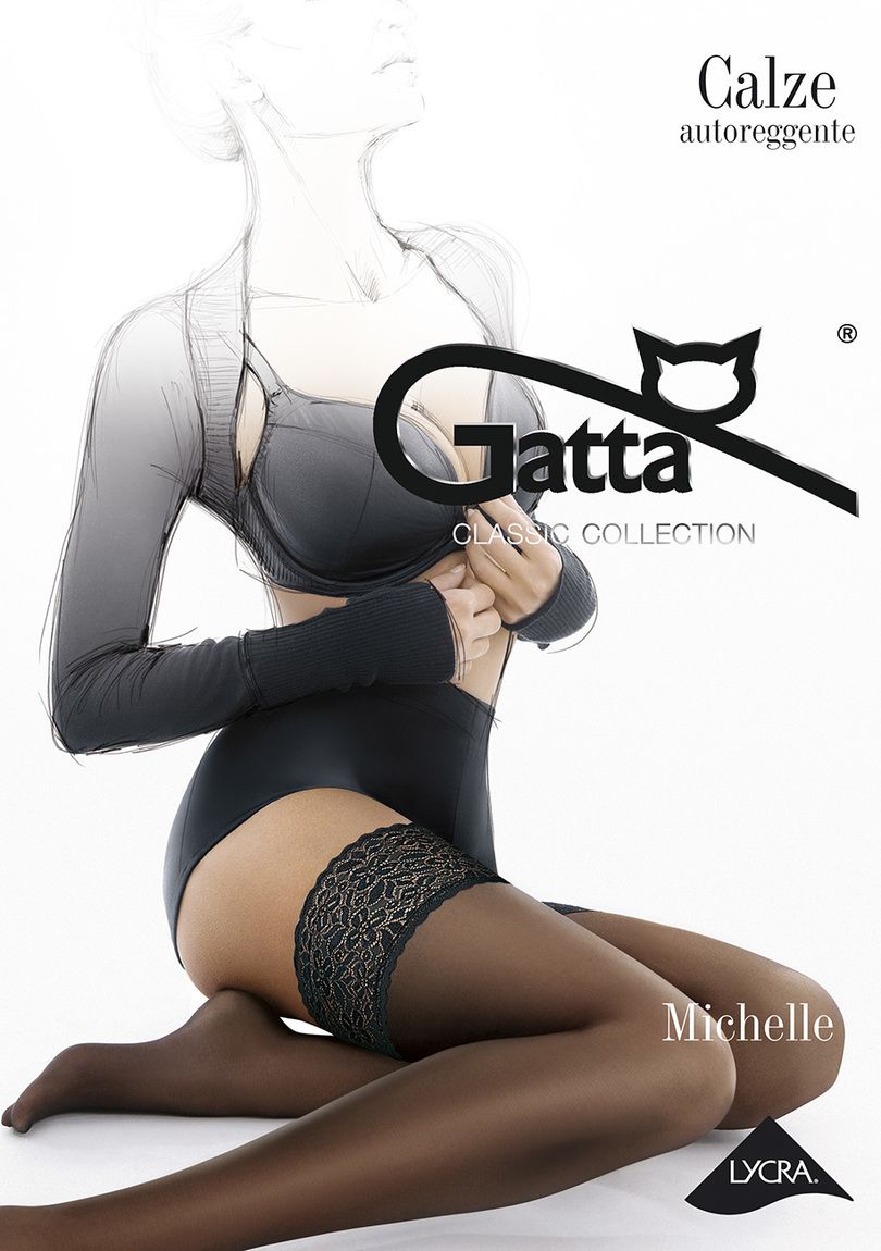 samodržící punčochy Michelle 01 (Gatta)