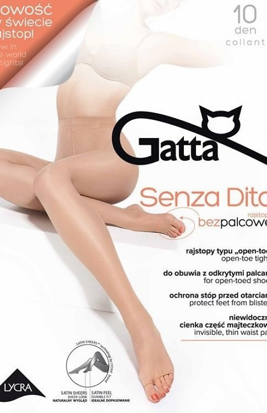 Senza Dita-punč. kalhoty bezpalcové 10DEN (Gatta)