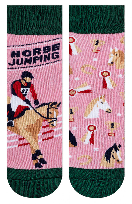 ponožky dámské Stuff - skok na koni (Soxo)