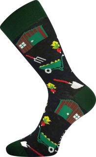 ponožky Woodoo 20 - zahrádka (Lonka)