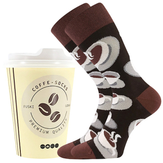ponožky Coffee - balení 1 (Lonka)