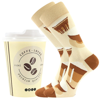 ponožky Coffee - balení 3 (Lonka)