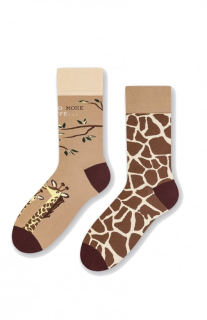 ponožky art 078/079 - vzor 041 - žirafa (More)