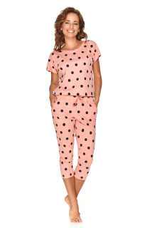 pyžamo dámské Natasha 2668 - meruňka (Taro)