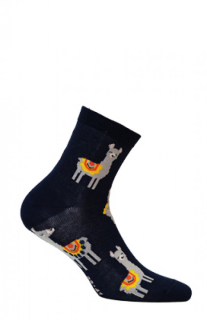 ponožky dámské W84.01P - vzor 277 - lama (Wola)