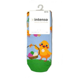 ponožky velikonoce 0471 vzor 006 - kuřátko (Intenso)