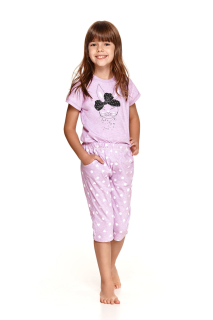 pyžamo dívčí 2214 Beki - fialová (Taro)