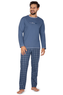 pyžamo pánské 451 - modrá (Regina)