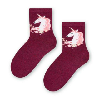 ponožky dětské 014 - unicorn (Steven)