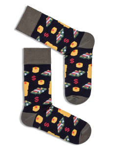 ponožky Avangard 0125 - dolar (Milena)