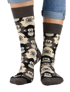 ponožky SB002-U-08 - opice (Noviti)